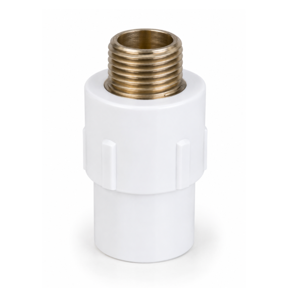 uPVC BRASS MTA (SCH - 80)