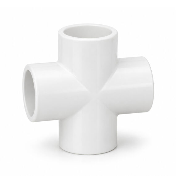 UPVC CROSS TEE (SCH - 80)