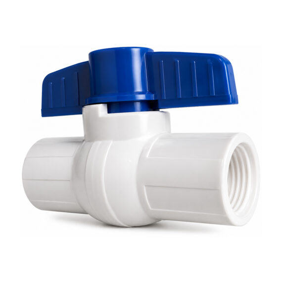 uPVC THREADED BALL VALVE (SCH - 80)