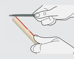 Step 2: Deburring/Beveling