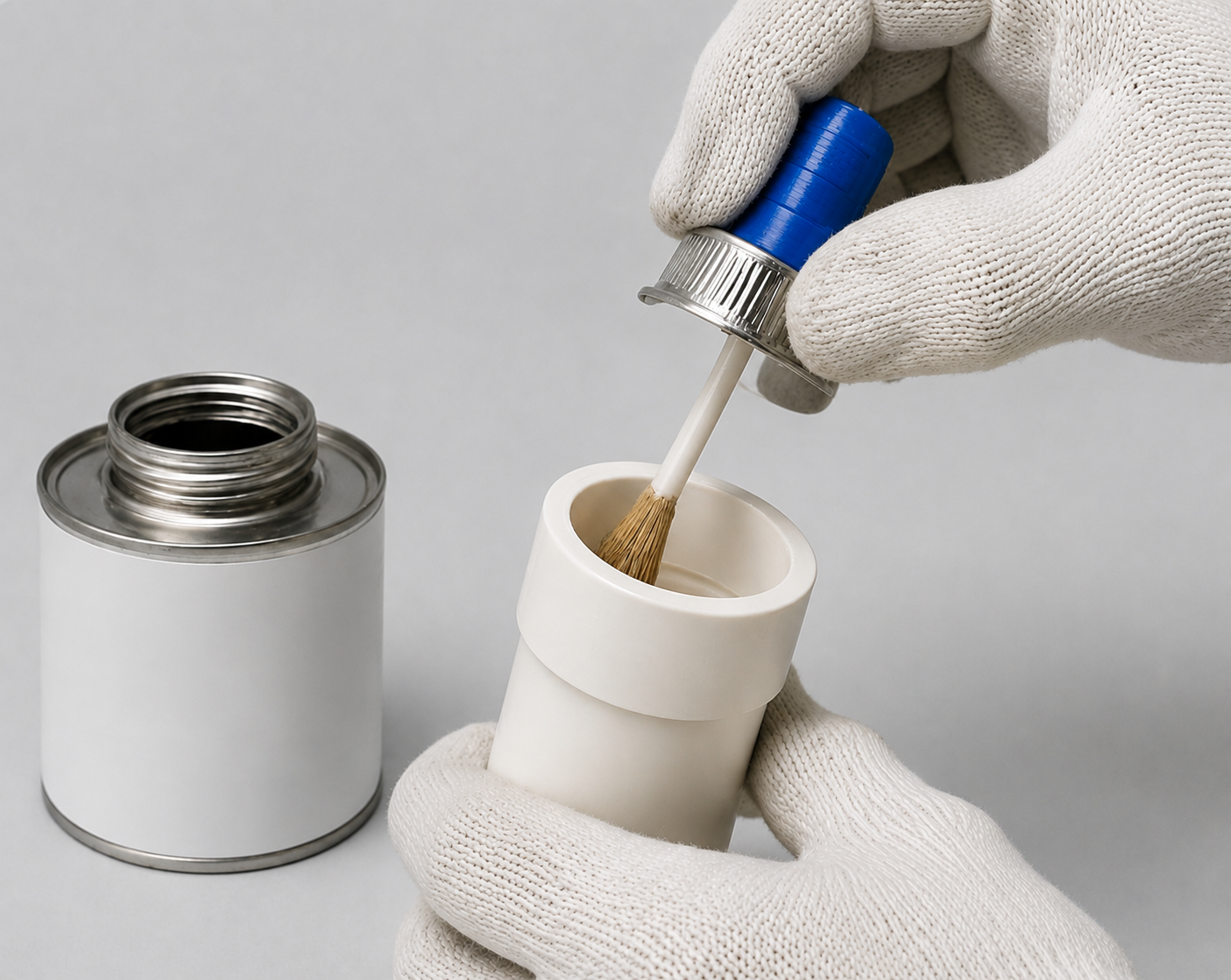 Step 4: One Step Solvent Cement Procedure