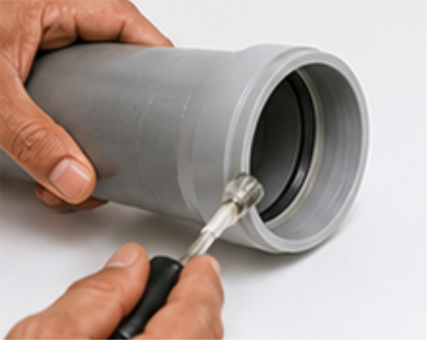 Step 4: One Step Solvent Cement Procedure